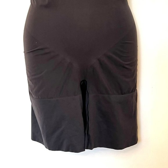 NWT SPANX OPEN BUST MID-THIGH SHAPER BODY SUIT PLUS SIZE 3X - Picture 5 of 16